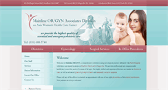 Desktop Screenshot of mainlineobgyn.com